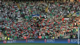 Filistin’e destek veren Celtic’e UEFA’dan para cezası