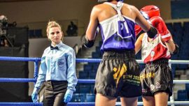 Muaythai branşında ilk uluslararası Türk kadın hakem oldu