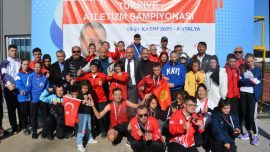 Özel Sporcular Türkiye Atletizm Şampiyonası Antalya’da gerçekleştirildi